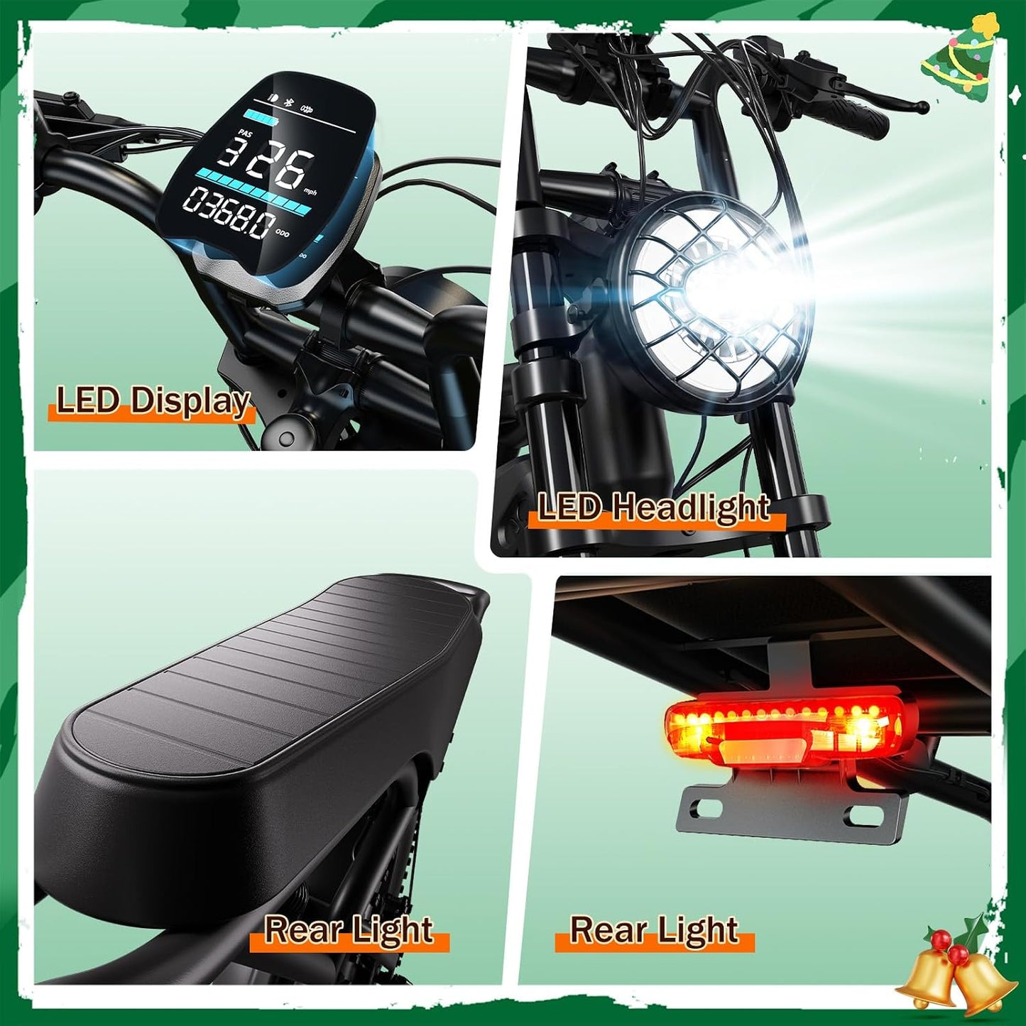7 Speed Electric Bike for Adults