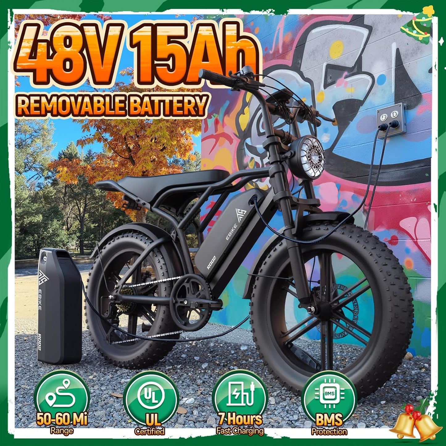 7 Speed Electric Bike for Adults