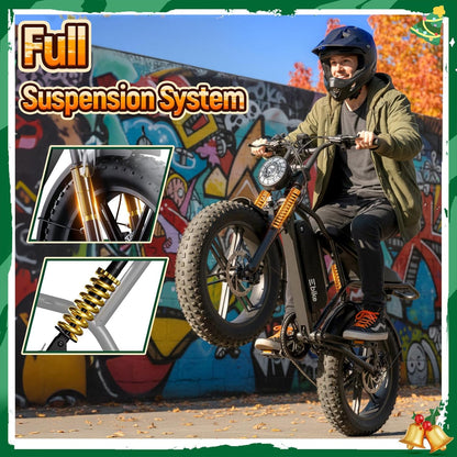 7 Speed Electric Bike for Adults