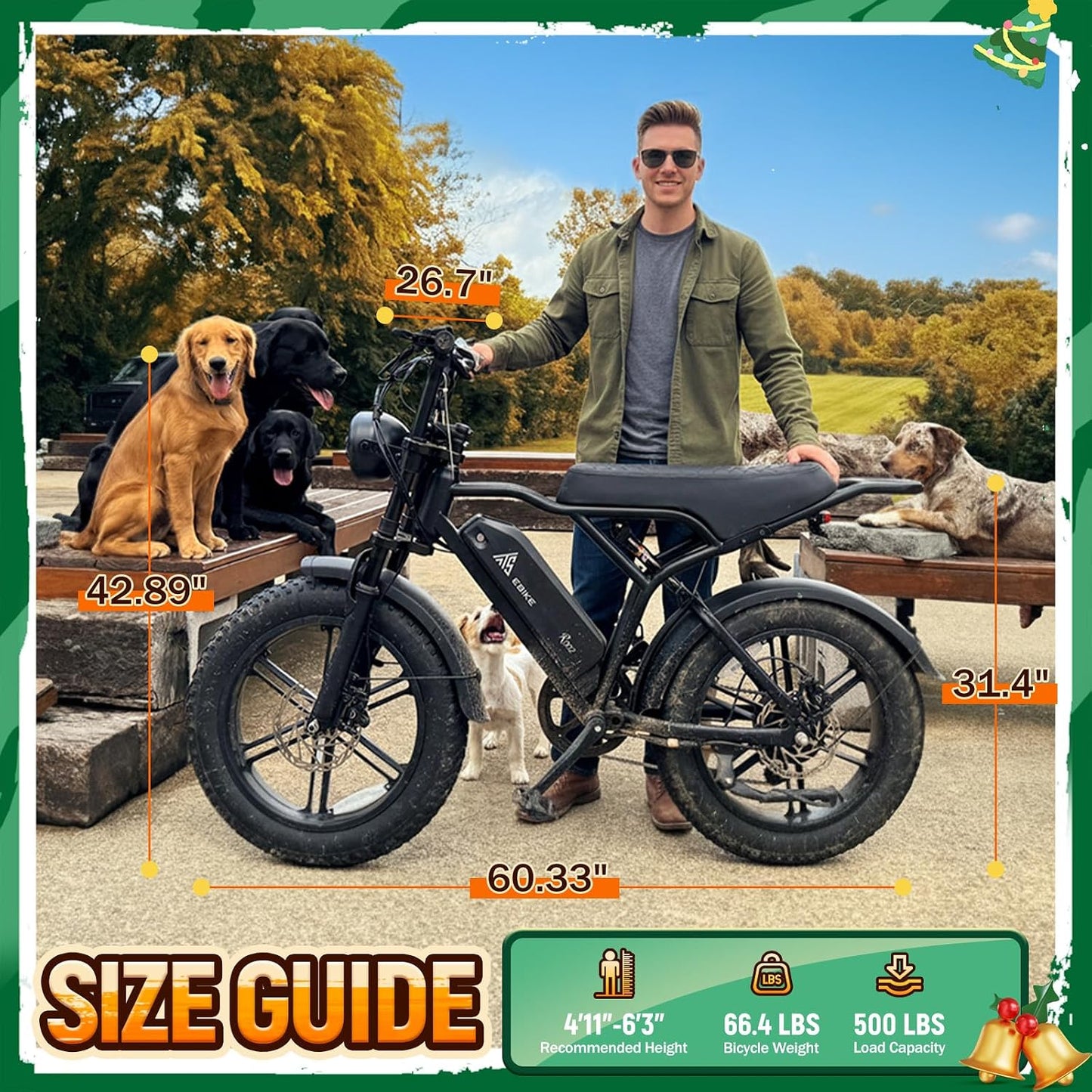 7 Speed Electric Bike for Adults